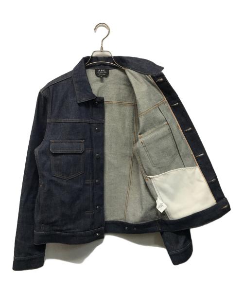 A.P.C.（アーペーセー）A.P.C. (アーペーセー) 2ndデニムジャケット インディゴ サイズ:Mの古着・服飾アイテム