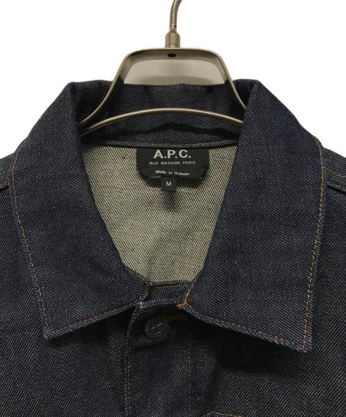 A.P.C.（アーペーセー）A.P.C. (アーペーセー) 2ndデニムジャケット インディゴ サイズ:Mの古着・服飾アイテム