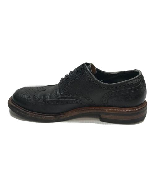 Crockett & Jones（クロケット＆ジョーンズ）Crockett & Jones (クロケット＆ジョーンズ) ウイングチップドレスシューズ ブラック サイズ:SIZE 7　1/2Eの古着・服飾アイテム