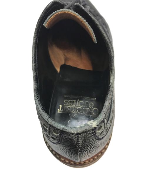 Crockett & Jones（クロケット＆ジョーンズ）Crockett & Jones (クロケット＆ジョーンズ) ウイングチップドレスシューズ ブラック サイズ:SIZE 7　1/2Eの古着・服飾アイテム