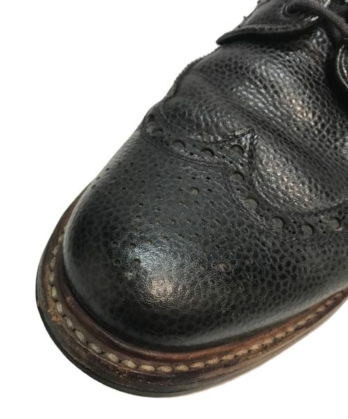 Crockett & Jones（クロケット＆ジョーンズ）Crockett & Jones (クロケット＆ジョーンズ) ウイングチップドレスシューズ ブラック サイズ:SIZE 7　1/2Eの古着・服飾アイテム
