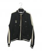 LACOSTE×SATURラコステ×セター）の古着「Lawton Track Zip-up」｜ブラック