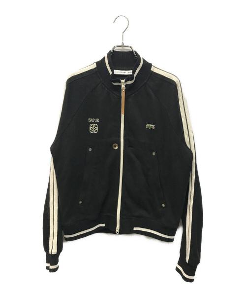 LACOSTE（ラコステ）LACOSTE (ラコステ) satur (セター) Lawton Track Zip-up ブラック サイズ:SIZE Sの古着・服飾アイテム