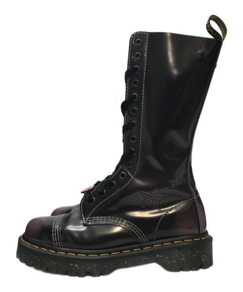 Dr.Martens（ドクターマーチン）Dr.Martens (ドクターマーチン) BRATZ. (ブラッツ) 14ホールブーツ ブラック サイズ:SIZE UK4の古着・服飾アイテム