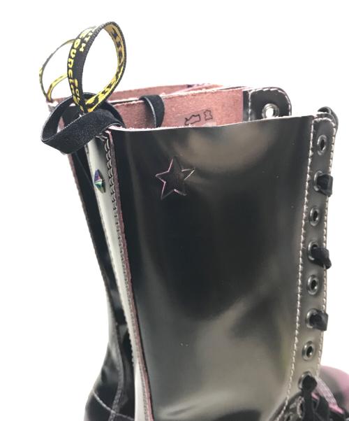 Dr.Martens（ドクターマーチン）Dr.Martens (ドクターマーチン) BRATZ. (ブラッツ) 14ホールブーツ ブラック サイズ:SIZE UK4の古着・服飾アイテム