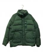 WHITE MOUNTAINEERING×TAIONホワイトマウンテ二アニング×タイオン）の古着「ダウンジャケット」｜グリーン