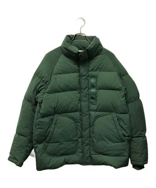 WHITE MOUNTAINEERING（ホワイトマウンテ二アニング）WHITE MOUNTAINEERING (ホワイトマウンテ二アニング) TAION (タイオン) ダウンジャケット グリーン サイズ:SIZE 1の古着・服飾アイテム