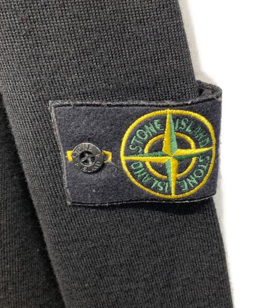 STONE ISLAND（ストーンアイランド）STONE ISLAND (ストーンアイランド) ワッペン付きニット ブラック サイズ:SIZE Lの古着・服飾アイテム