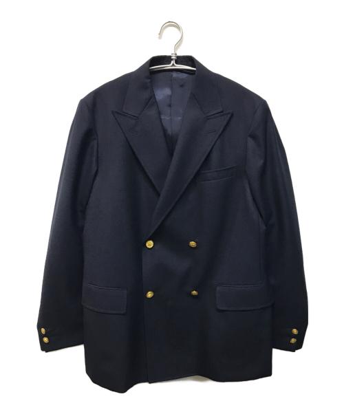 J.PRESS（ジェイプレス）J.PRESS (ジェイプレス) ダブルジャケット ネイビー サイズ:SIZE 38の古着・服飾アイテム