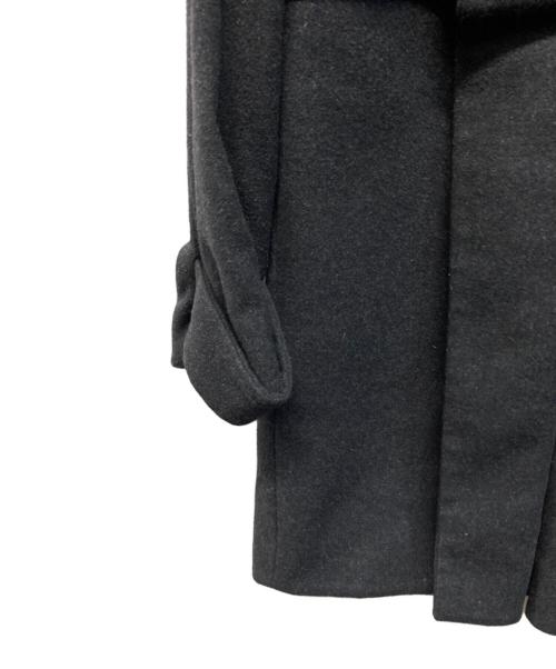MM6 Maison Margiela（エムエムシックスメゾンマルジェラ）MM6 Maison Margiela (エムエムシックスメゾンマルジェラ) ウールジップアップコート イタリア製 ブラック サイズ:Sの古着・服飾アイテム