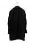 MM6 Maison Margiela (エムエムシックスメゾンマルジェラ) ウールジップアップコート イタリア製 ブラック サイズ:S：20000円