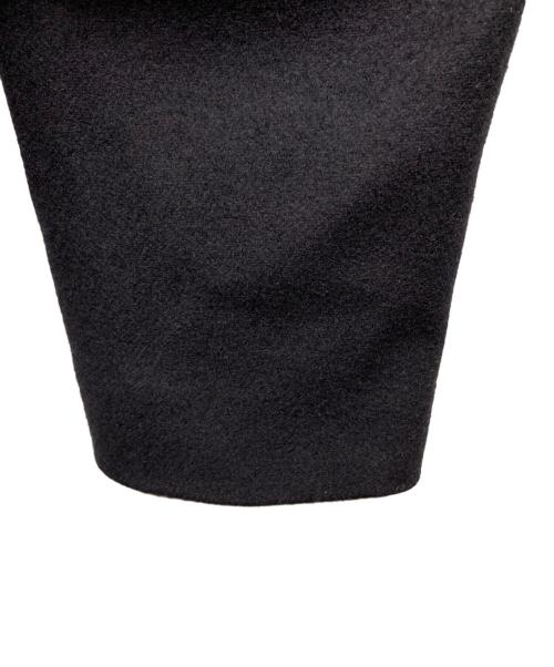 HEVO（イーヴォ）HEVO (イーヴォ) ウールコート OSTUNI/オストゥーニ イタリア製 ブラック サイズ:SIZE 44の古着・服飾アイテム