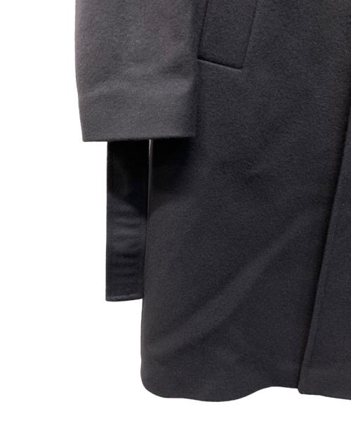 HEVO（イーヴォ）HEVO (イーヴォ) ウールコート OSTUNI/オストゥーニ イタリア製 ブラック サイズ:SIZE 44の古着・服飾アイテム