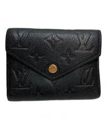 LOUIS VUITTON（ルイ ヴィトン）の古着「ポルトフォイユ・ヴィクトリーヌ」｜ブラック