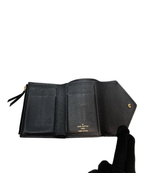 LOUIS VUITTON（ルイ ヴィトン）LOUIS VUITTON (ルイ ヴィトン) ポルトフォイユ・ヴィクトリーヌ ブラックの古着・服飾アイテム