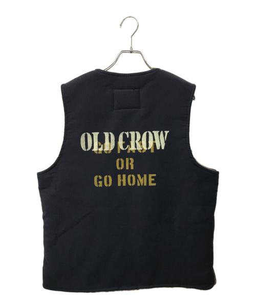 OLD CROW（オールドクロウ）OLD CROW (オールドクロウ) Runabout Deck Vest ネイビー サイズ:Mの古着・服飾アイテム