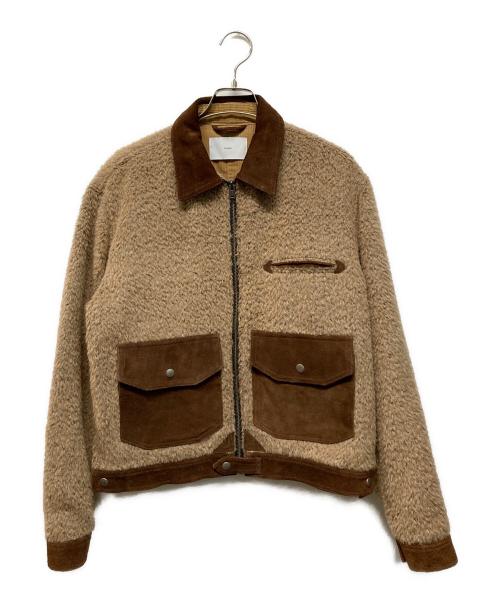 SUGARHILL（シュガーヒル）SUGARHILL (シュガーヒル) SHAGGY BLOUSON ブラウン サイズ:SIZE 2の古着・服飾アイテム