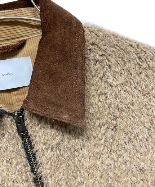 SUGARHILL（シュガーヒル）SUGARHILL (シュガーヒル) SHAGGY BLOUSON ブラウン サイズ:SIZE 2の古着・服飾アイテム