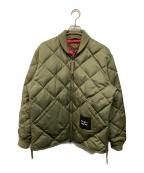 TAION×Eddie Bauerタイオン×エディーバウアー）の古着「skyliner down jacket(スカイライナー ダウン ジャケット)」｜カーキ