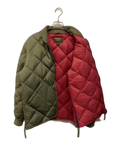 TAION（タイオン）TAION (タイオン) Eddie Bauer (エディーバウアー) skyliner down jacket(スカイライナー ダウン ジャケット) カーキ サイズ:Mの古着・服飾アイテム