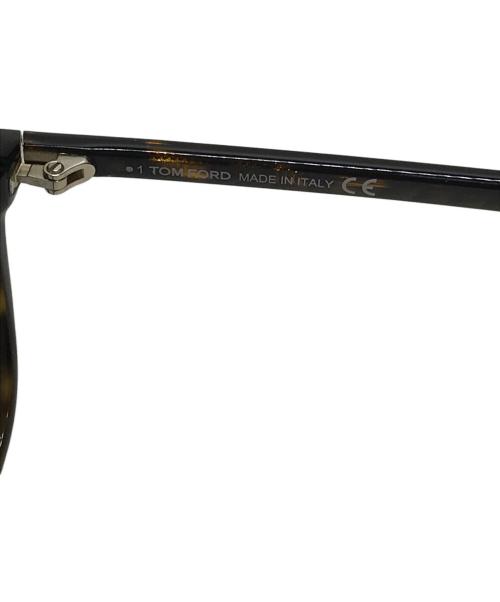 TOM FORD（トムフォード）TOM FORD (トムフォード) ウェリントンシェイプ アイウェア サングラス ブラウン サイズ:49☐21-145の古着・服飾アイテム