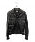 Saint Laurent Paris（サンローランパリ）の古着「Studded Leather Jacket」｜ブラック