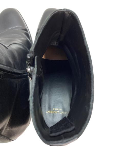 Saint Laurent Paris（サンローランパリ）Saint Laurent Paris (サンローランパリ) WYATT ZIPPED BOOTS ブラック サイズ:SIZE 43の古着・服飾アイテム