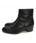 Saint Laurent Paris (サンローランパリ) WYATT ZIPPED BOOTS ブラック サイズ:SIZE 43：60000円
