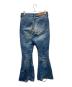 masu (エムエーエスユー) BOYS FEATHER BELL-BOTTOM JEANS(ボーイズ フェザー ベルボトム ジーンズ) 日本製 インディゴ サイズ:SIZE 46：20000円