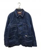 SUGAR CANEシュガーケーン）の古着「11oz.ネップデニムワークジャケット」｜インディゴ