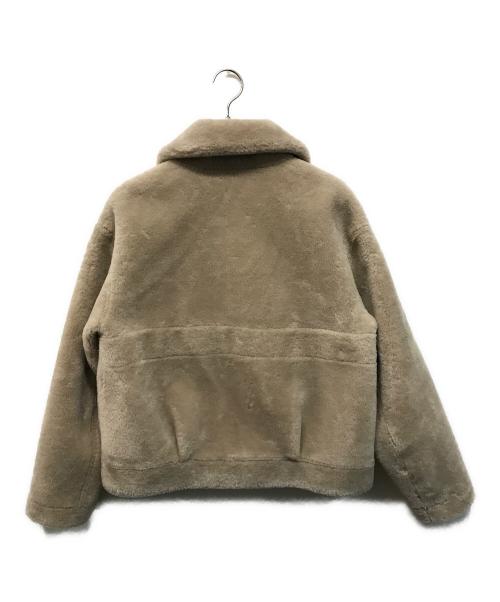 urbancode（アーバンコード）urbancode (アーバンコード) エコファーブルゾン リバーシブル ベージュ サイズ:SIZE UK8 未使用品の古着・服飾アイテム