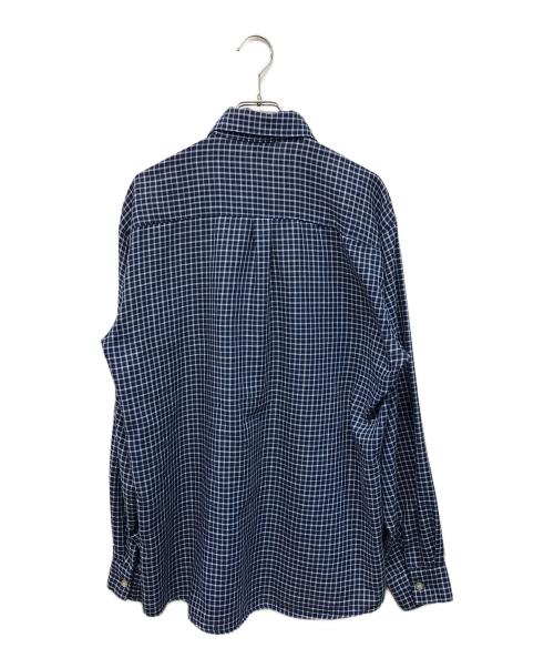 stussy（ステューシー）stussy (ステューシー) チェックBDシャツ ネイビー サイズ:Mの古着・服飾アイテム