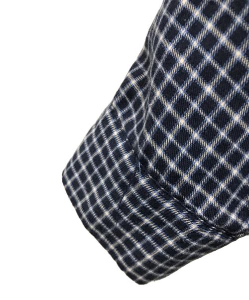 stussy（ステューシー）stussy (ステューシー) チェックBDシャツ ネイビー サイズ:Mの古着・服飾アイテム