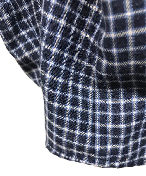 stussy（ステューシー）stussy (ステューシー) チェックBDシャツ ネイビー サイズ:Mの古着・服飾アイテム