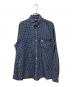 stussy（ステューシー）の古着「チェックBDシャツ」｜ネイビー