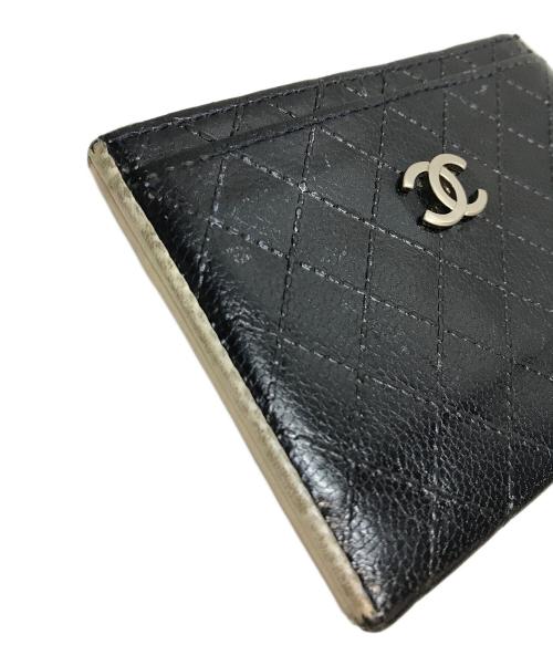 CHANEL（シャネル）CHANEL (シャネル) カードケース/パスケース ブラックの古着・服飾アイテム