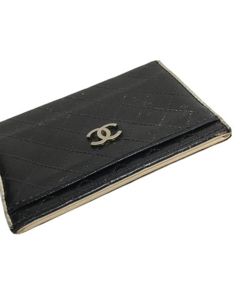CHANEL（シャネル）CHANEL (シャネル) カードケース/パスケース ブラックの古着・服飾アイテム