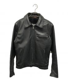 Schott（ショット）の古着「ボアライナー付レザージャケット 642 USA製」｜ブラック