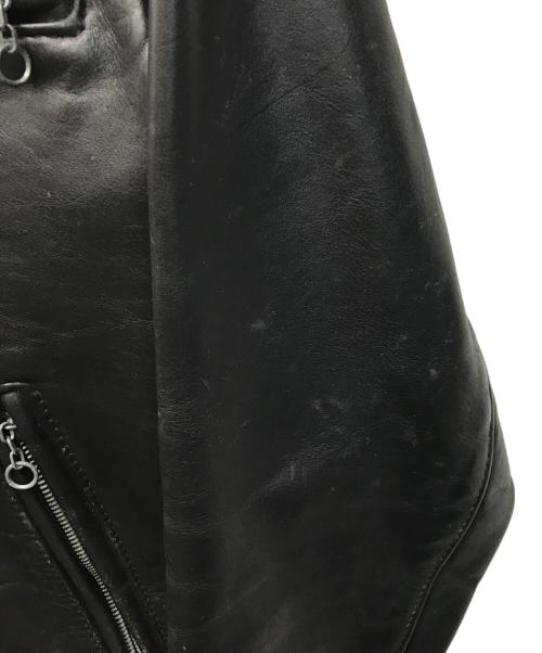 Schott（ショット）Schott (ショット) ボアライナー付レザージャケット 642 USA製 ブラック サイズ:SIZE 38の古着・服飾アイテム