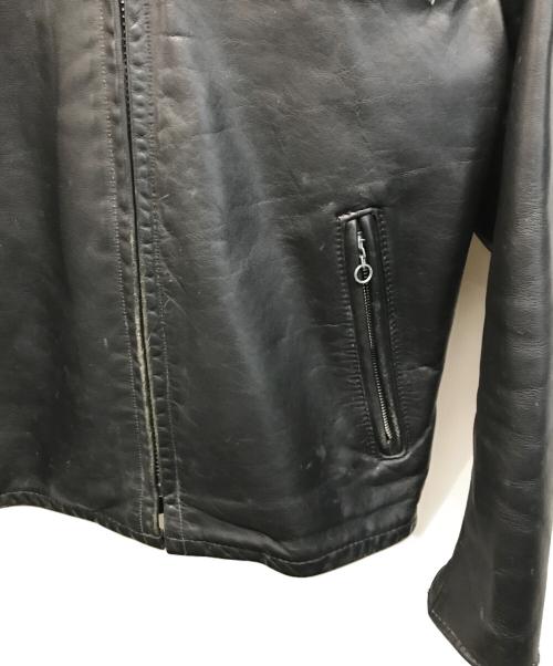Schott（ショット）Schott (ショット) ボアライナー付レザージャケット 642 USA製 ブラック サイズ:SIZE 38の古着・服飾アイテム