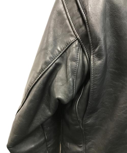 Schott（ショット）Schott (ショット) ボアライナー付レザージャケット 642 USA製 ブラック サイズ:SIZE 38の古着・服飾アイテム