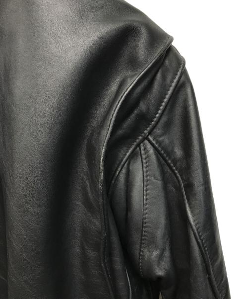 Schott（ショット）Schott (ショット) ボアライナー付レザージャケット 642 USA製 ブラック サイズ:SIZE 38の古着・服飾アイテム