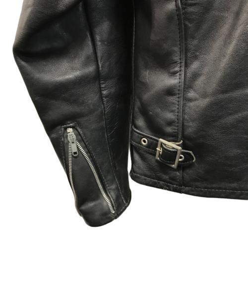 Schott（ショット）Schott (ショット) ボアライナー付レザージャケット 642 USA製 ブラック サイズ:SIZE 38の古着・服飾アイテム