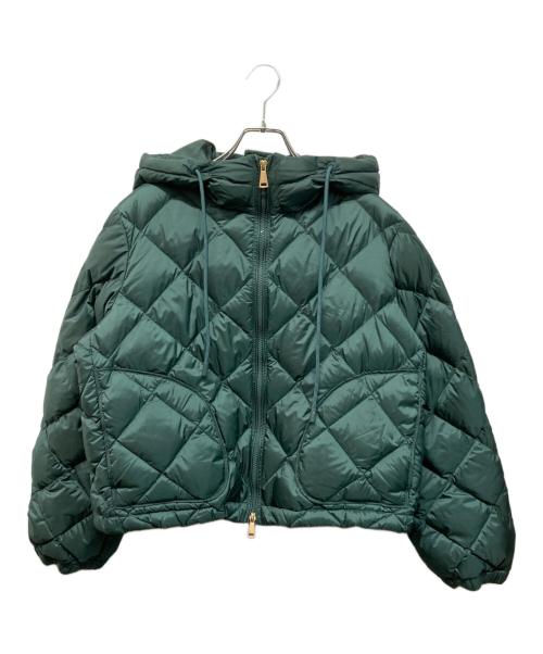 WEEKEND Max Mara（ウィークエンド マックスマーラ）Weekend Max Mara (ウィークエンド マックスマーラ) キルティングダウンジャケット グリーン サイズ:SIZE 34の古着・服飾アイテム