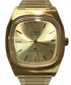TIMEXタイメックス）の古着「1983 E-Line 復刻モデル」｜ゴールド