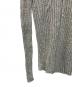 中古・古着 AURALEE (オーラリー) SILK COTTON MELANGE RIB KNIT SHIRT CARDIGAN(シルク コットン メランジ リブ ニット シャツ カーディガン) 日本製 グレー サイズ:SIZE 0：20000円
