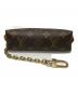 中古・古着 LOUIS VUITTON (ルイ ヴィトン) コスメティック リップスティック ポーチ イタリア製 ブラウン：55000円