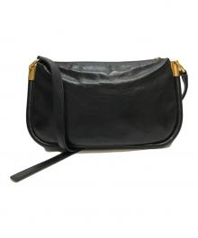 Chloe（クロエ）の古着「PARATY24 クロスボディバッグ イタリア製」｜ブラック