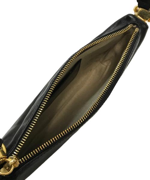 Chloe（クロエ）Chloe (クロエ) PARATY24 クロスボディバッグ イタリア製 ブラックの古着・服飾アイテム