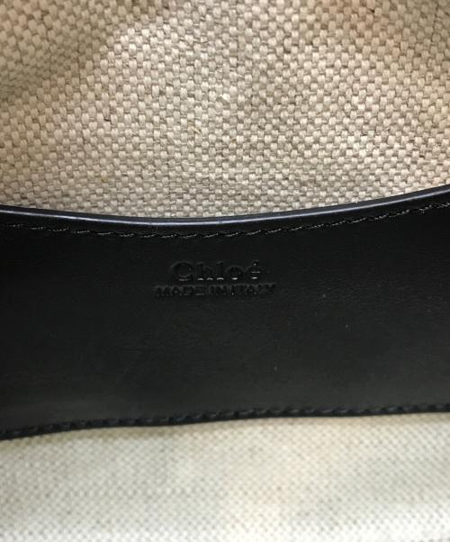 Chloe（クロエ）Chloe (クロエ) PARATY24 クロスボディバッグ イタリア製 ブラックの古着・服飾アイテム